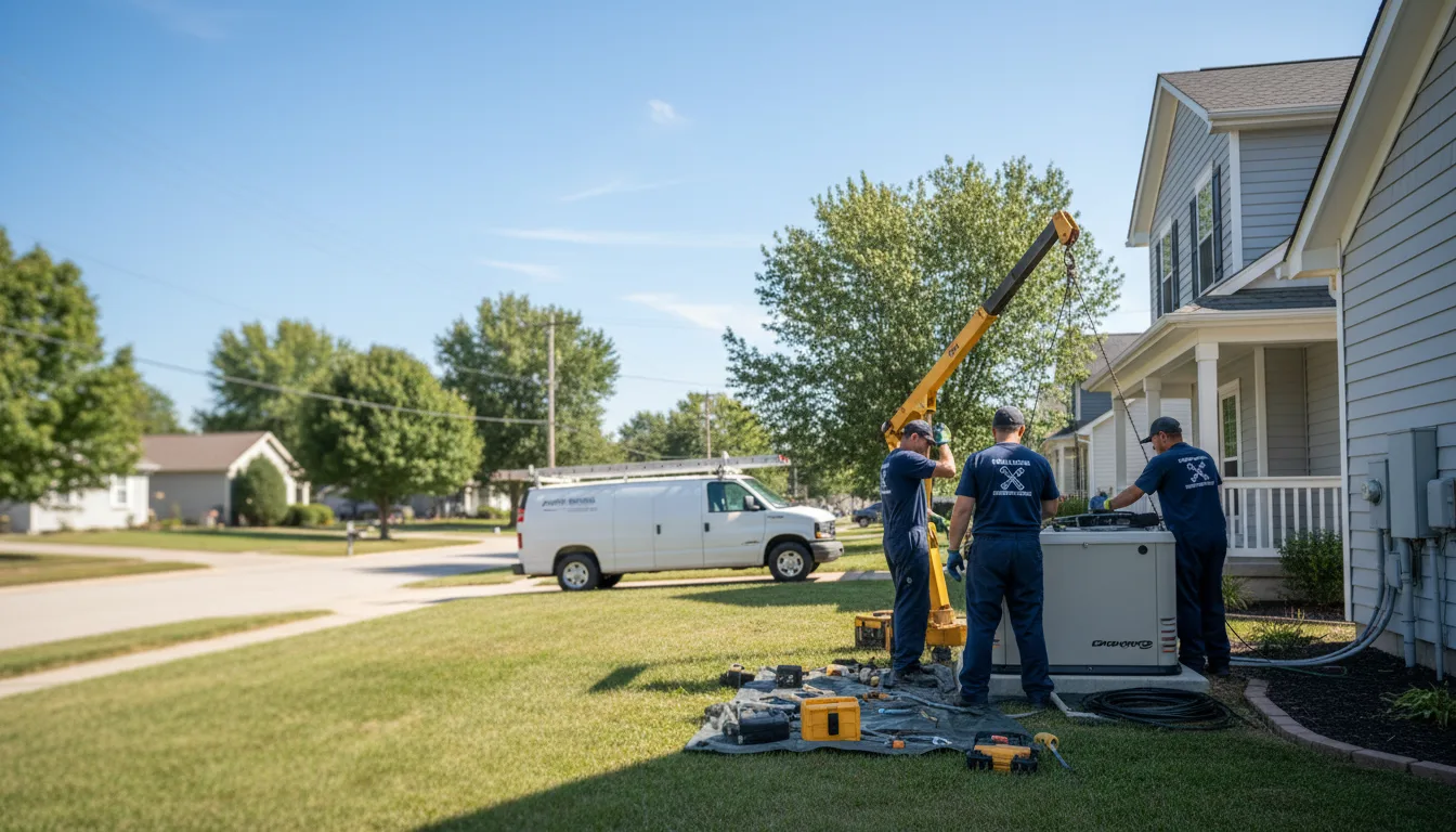 Generator Installation in West Springfield, PA near me